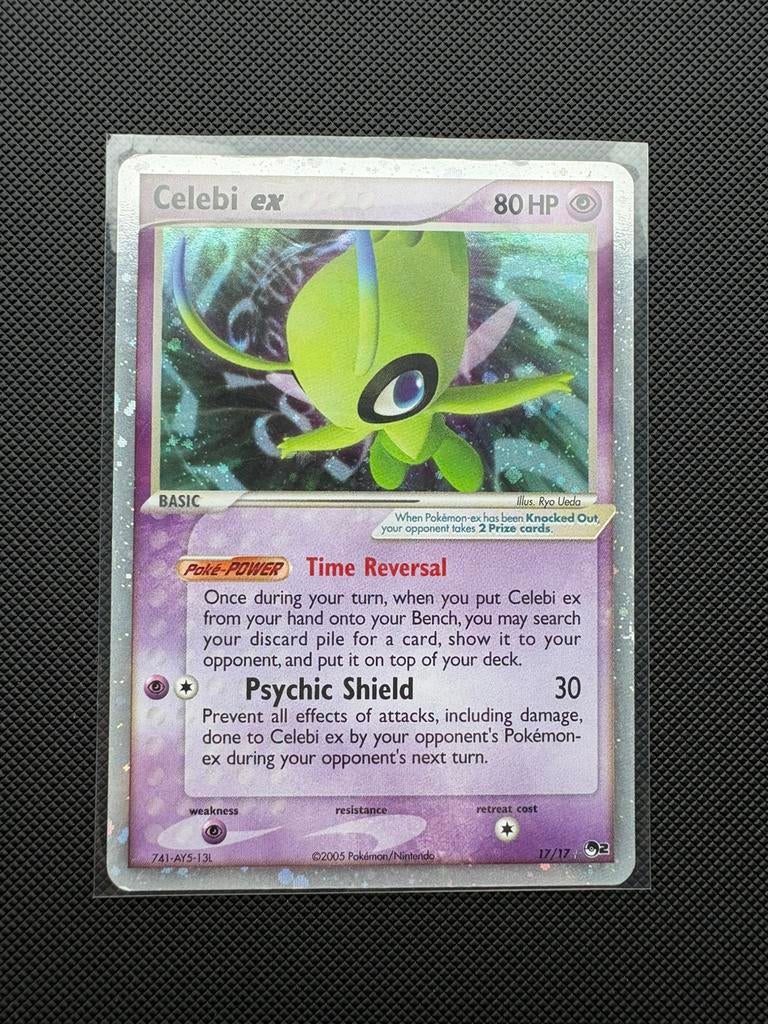 Celebi ex 17/17 Pop Series 2, Ophalen of Verzenden, Zo goed als nieuw, Losse kaart