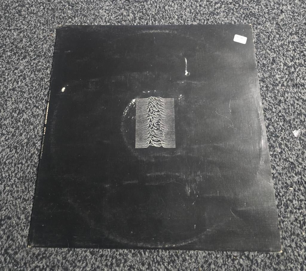 Joy division unknown pleasures lp, Ophalen of Verzenden, Gebruikt, 12 inch