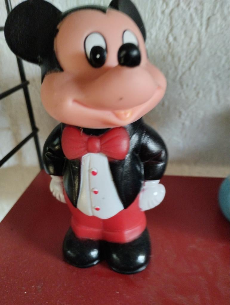 Vintage Micky Mouse 5 euro, Ophalen of Verzenden, Metaal of Blik