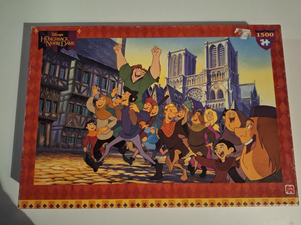 Disney puzzel 1500, Ophalen of Verzenden, 500 t/m 1500 stukjes