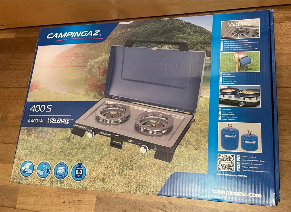 Campingaz 400s kooktoestel nieuw - incl. CV470+ cartridge, Ophalen, Nieuw
