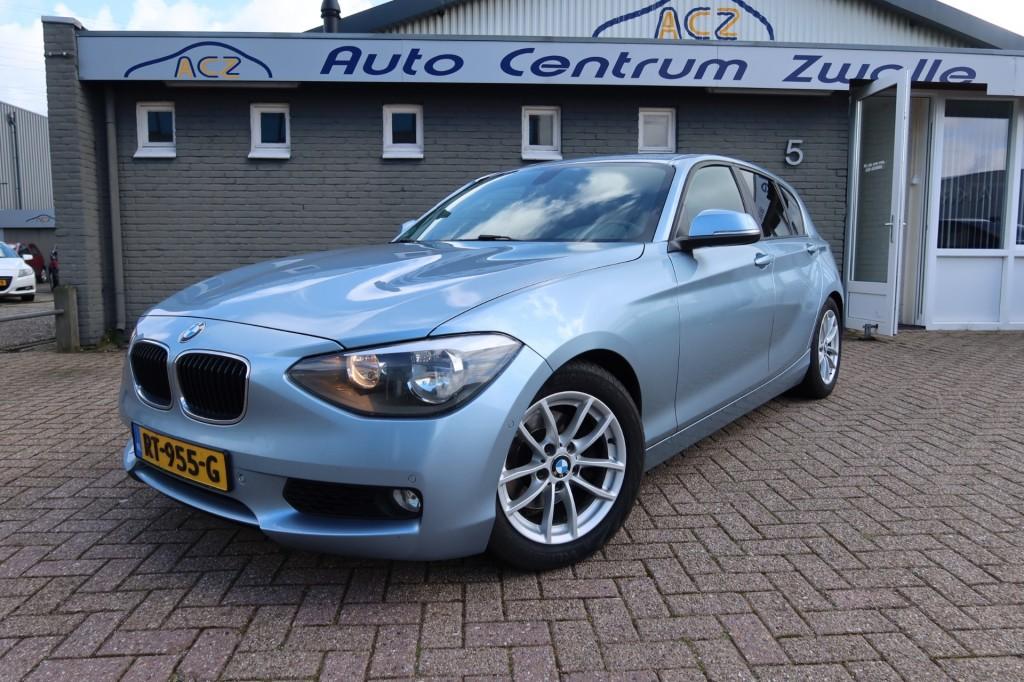 Bmw 1-SERIE 120D HIGH EXECUTIVE ( GOEDE STAAT ), Auto's, BMW, Euro 5, 4 cilinders, Blauw, Diesel