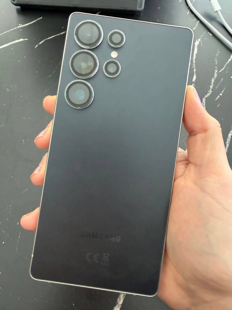 Samsung S25 Ultra 512 GB, Overige modellen, Zwart, Zo goed als nieuw, Zonder simlock