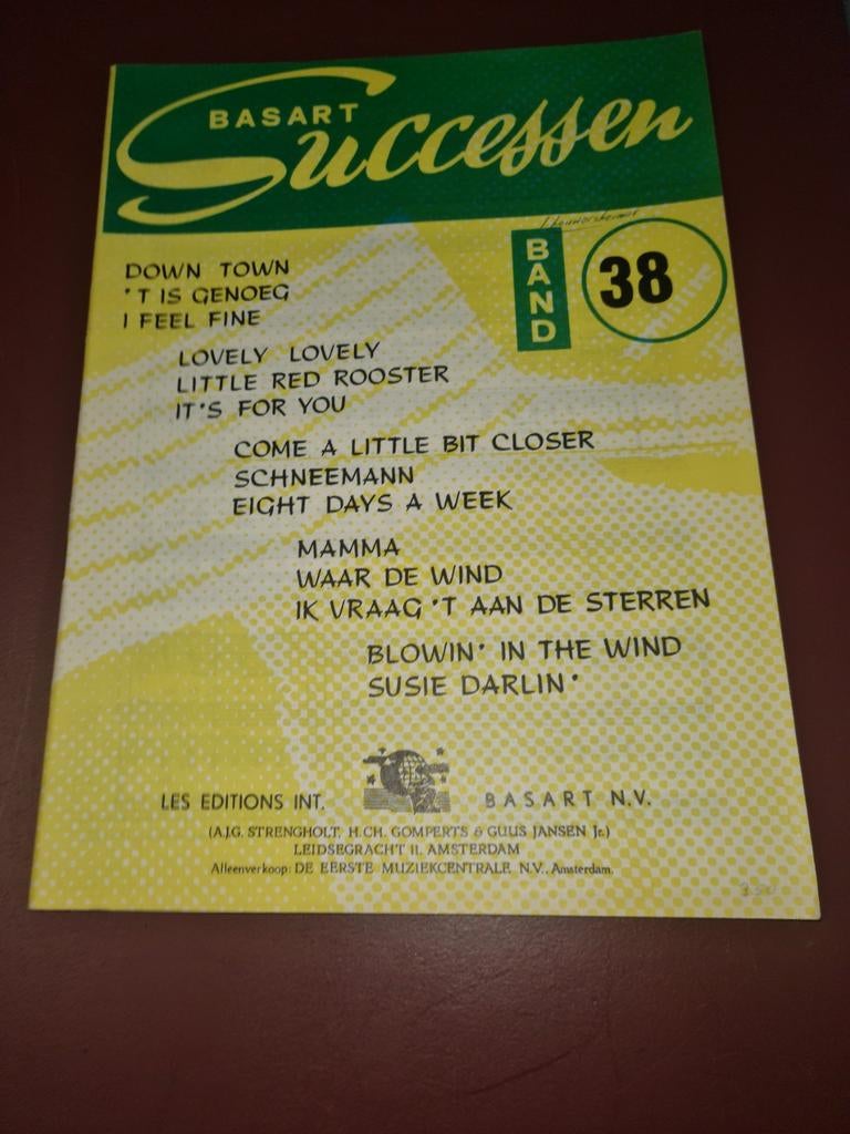 Basart Successen,  band 38, Gebruikt, Ophalen of Verzenden, Artiest of Componist, Populair