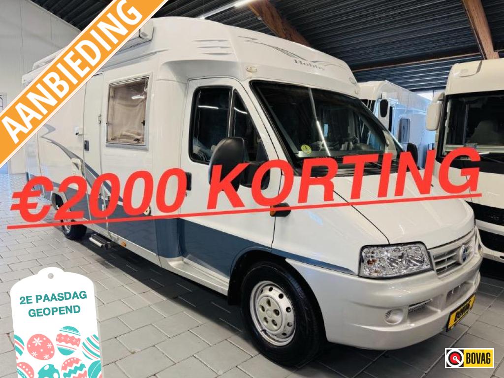 Hobby GES 690 Enkele bedden Koopje PAASSHOW 2000 KORTING, Caravans en Kamperen, Campers, Ringverwarming, Fiat, Hobby, Airbags