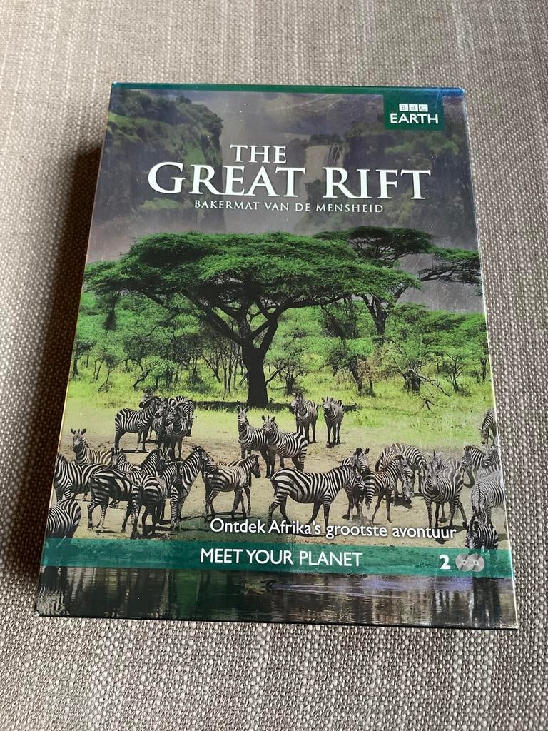 The Great Rift: Bakermat van de Mensheid 2 dvd-box, Boxset, Natuur, Ophalen of Verzenden, Zo goed als nieuw