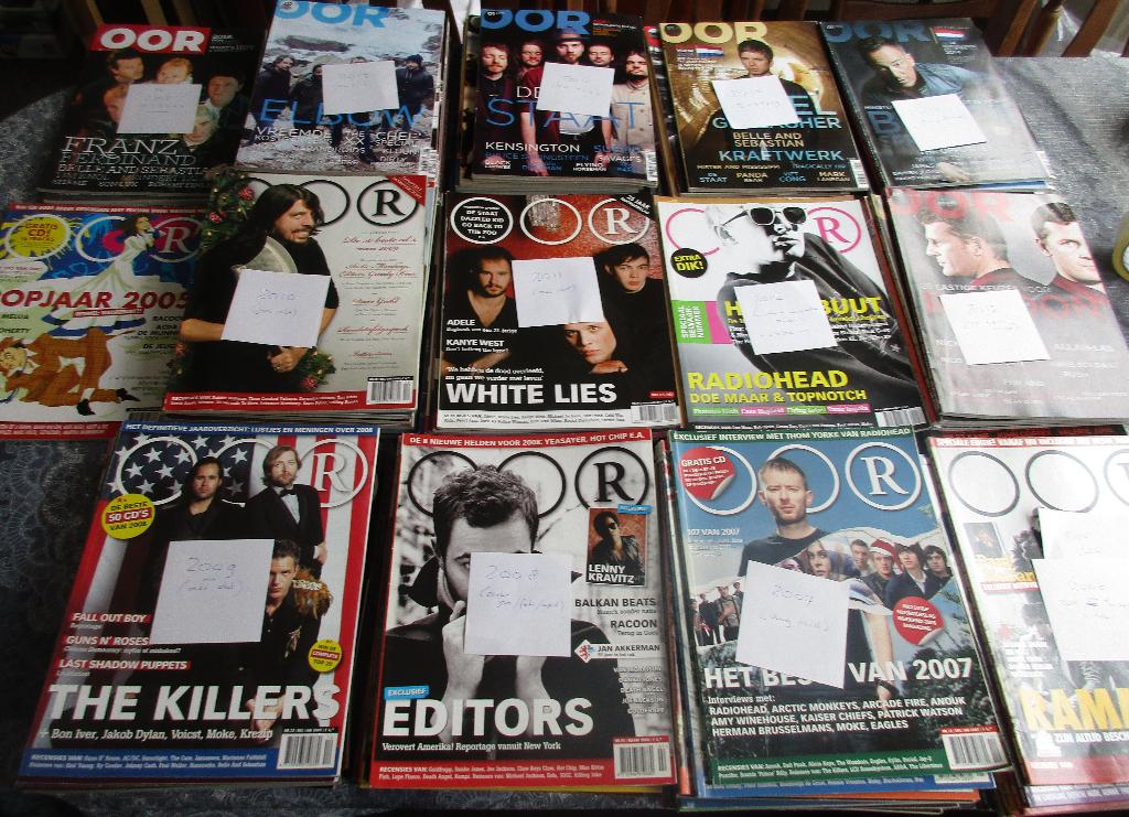 heel veel x tijdschrift OOR - 2005 - 2018, Ophalen of Verzenden, 1980 tot heden, Tijdschrift