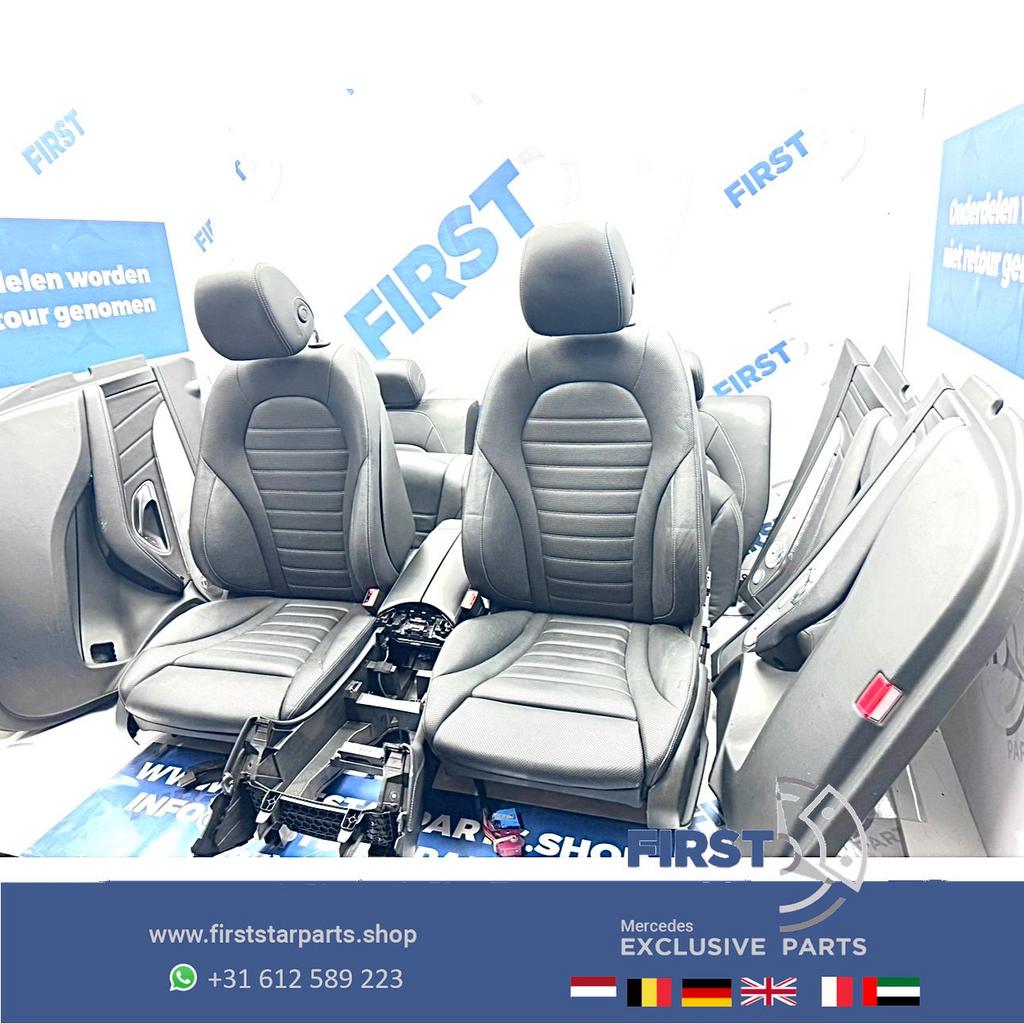 W253 GLC AMG STOELEN GLC43 GLC63 COMPLEET INTERIEUR ZWART LE, Auto-onderdelen, Interieur en Bekleding, Gebruikt, -, Ophalen of Verzenden