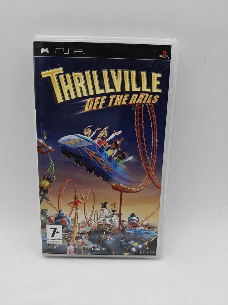 Thrillville Off the Rails PSP, Spelcomputers en Games, Games | Sony PlayStation Portable, Gebruikt, Frontier Developments, 1 speler