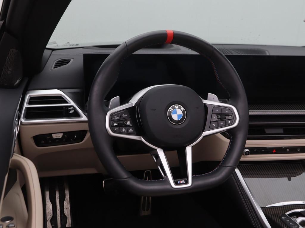 BMW 4 Serie M440i xDrive Cabrio M-Sport (bj 2025, automaat), Auto's, BMW, Automaat, Zwart, 4 stoelen, Zwart