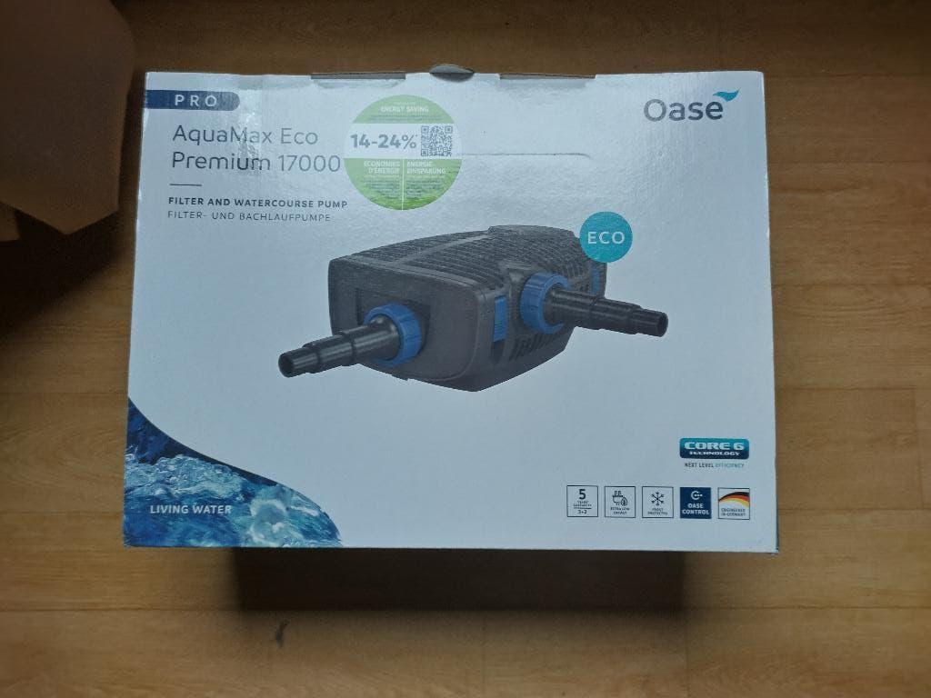 OASE Aquamax Eco Premium 17000 vijverpomp, Ophalen of Verzenden, Nieuw, Vijverpomp