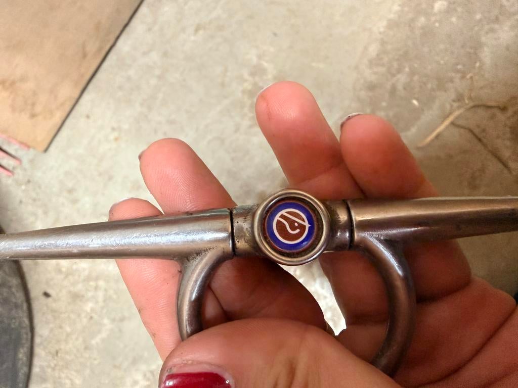 Trust dubbelgebroken sweet iron kneveltrens 13,5cm, Dieren en Toebehoren, Paarden en Pony's | Hoofdstellen en Tuigage, Ophalen of Verzenden