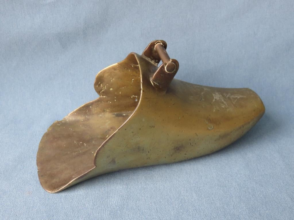 Paarden stijgbeugel/schoen in brons - zuid Amerika .19e eeuw, Ophalen of Verzenden, Brons