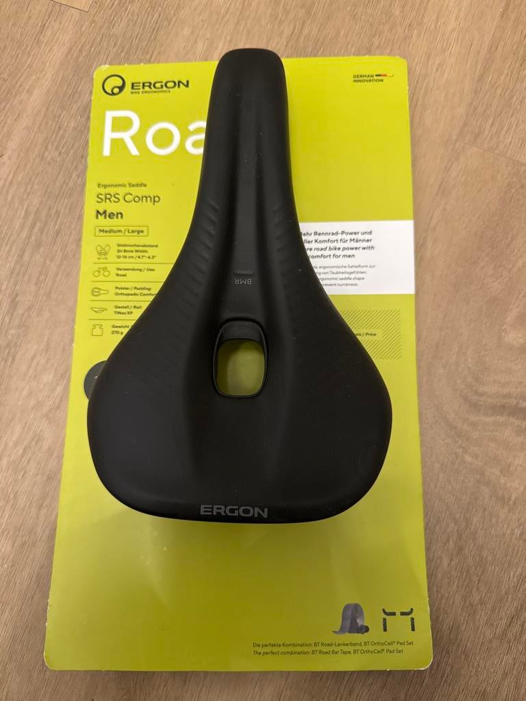 Ergon SR S Comp Men zadel, Ophalen of Verzenden, Nieuw, Racefiets, Zadel