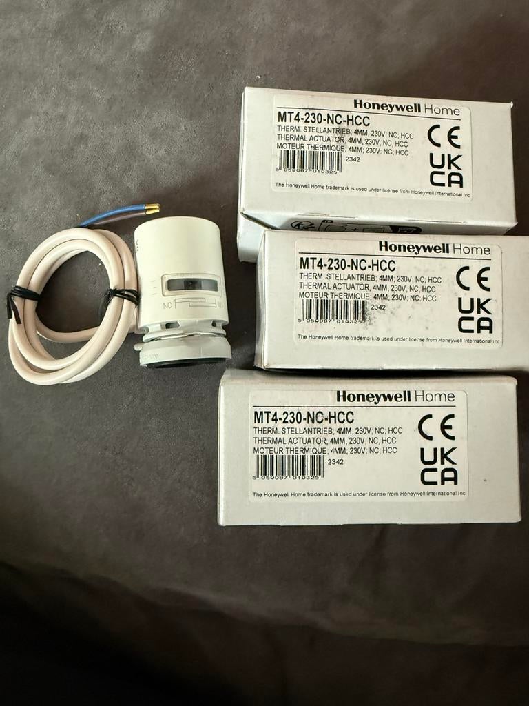 Honeywell thermische servomotor MT4-230-NC-HCC, Ophalen of Verzenden, Nieuw, Minder dan 60 cm, Minder dan 30 cm