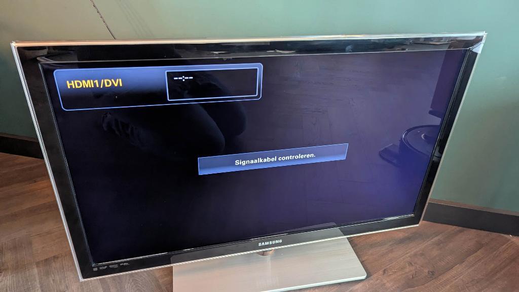 Samsung 40 inch LED TV Full HD – zonder afstandbediening, Ophalen, 50 Hz, Samsung, 100 cm of meer