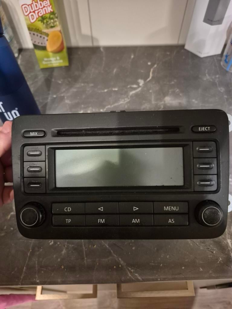 VW Autoradio origineel - Golf 5, Touran, Golf Plus, Ophalen of Verzenden