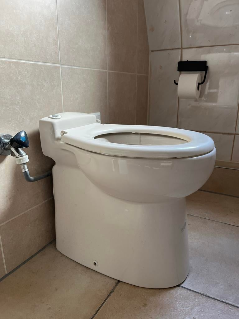 Gebruikt toilet sanibroyeur, Ophalen, Gebruikt, Toilet