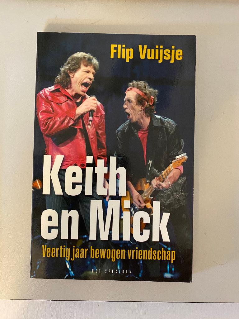 Keith en Mick veertig jaar bewogen vriendschap, Boeken, Ophalen of Verzenden, Gelezen, Artiest