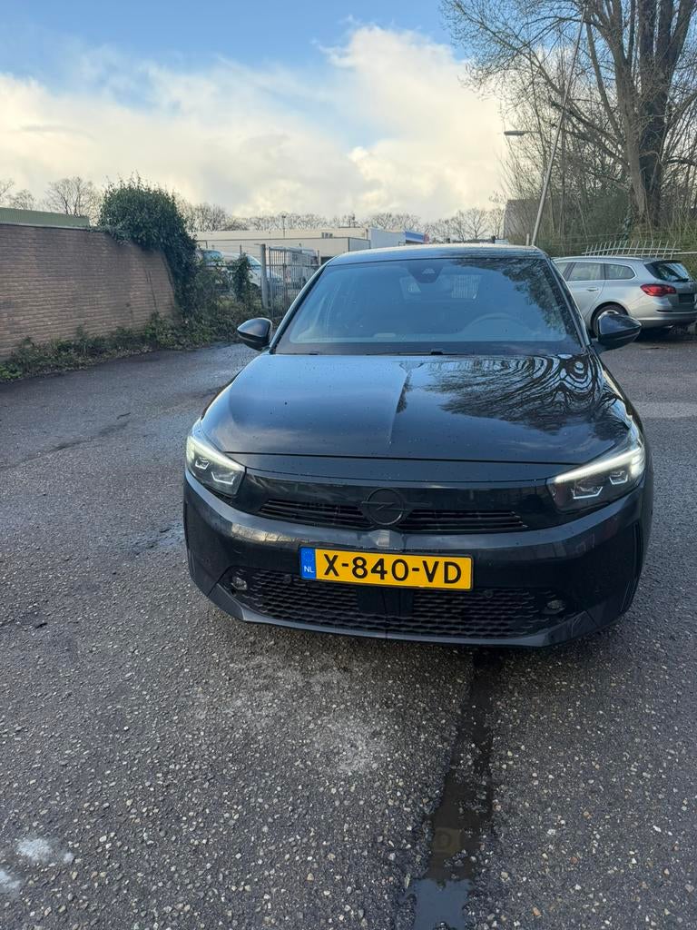 Opel Corsa 1.2 Turbo Start/stop 100pk 2024 Zwart ULTIMATE!!, Auto diversen, Schadeauto's, Ophalen, 1199 cc, Zwart, Handgeschakeld