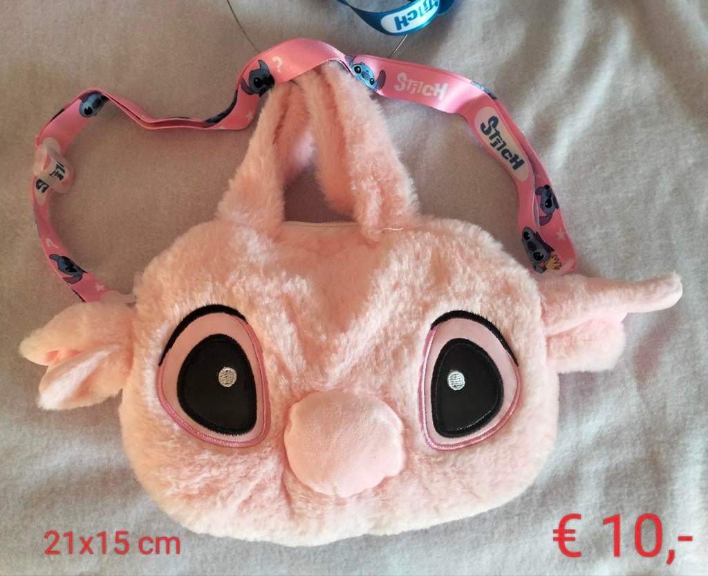 Fluffy Stitch angel handtas, Kinderen en Baby's, Kindermode-accessoires, Ophalen of Verzenden, Nieuw, Onbekend