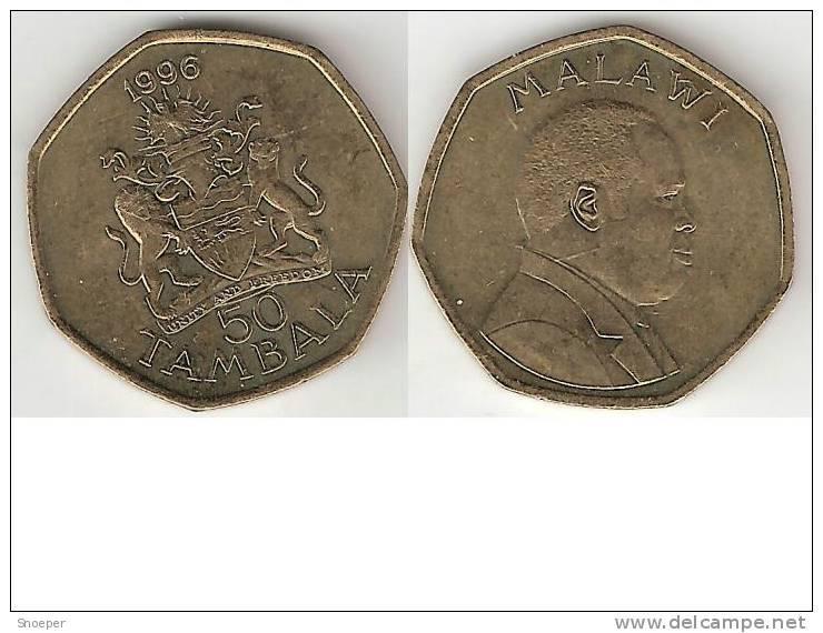 *malawi 50 tambala 1996 km 30 unc !!, Verzenden, Overige landen, Losse munt
