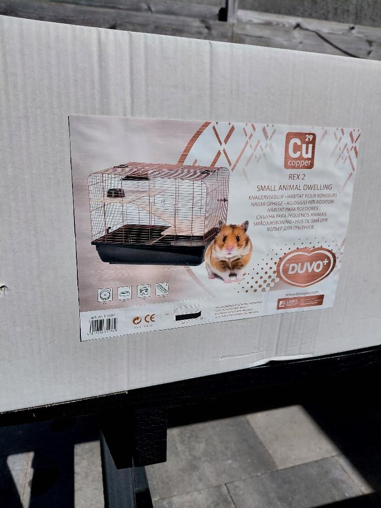 Hamsterkooi duvo 58x38x43, Kooi, Minder dan 75 cm, Ophalen, Minder dan 60 cm