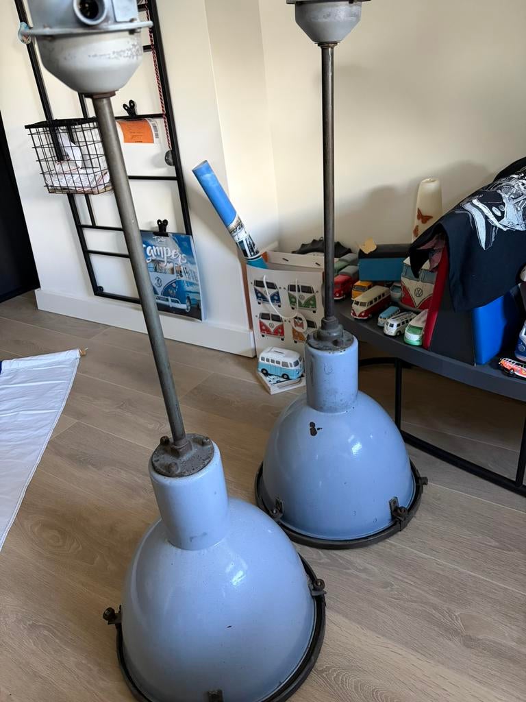 bauhaus hanglamp jaren 50, Ophalen, Gebruikt, Minder dan 50 cm