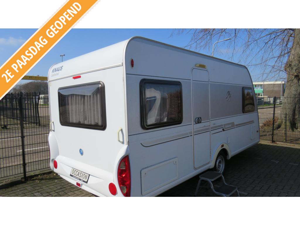 KNAUS SUDWIND 450FU BJ 2010 LUIFEL NU €12999, Caravans en Kamperen, Niet ingevuld, Rondzit, Schokbreker, Bedrijf
