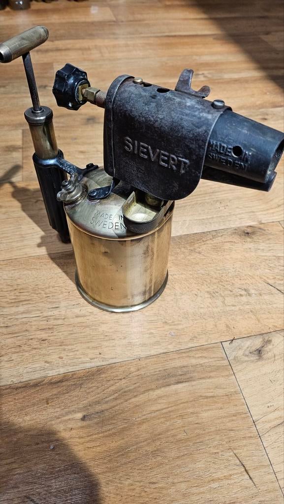 Oude Sievert brander / soldeerbrander – Made in Sweden, Ophalen