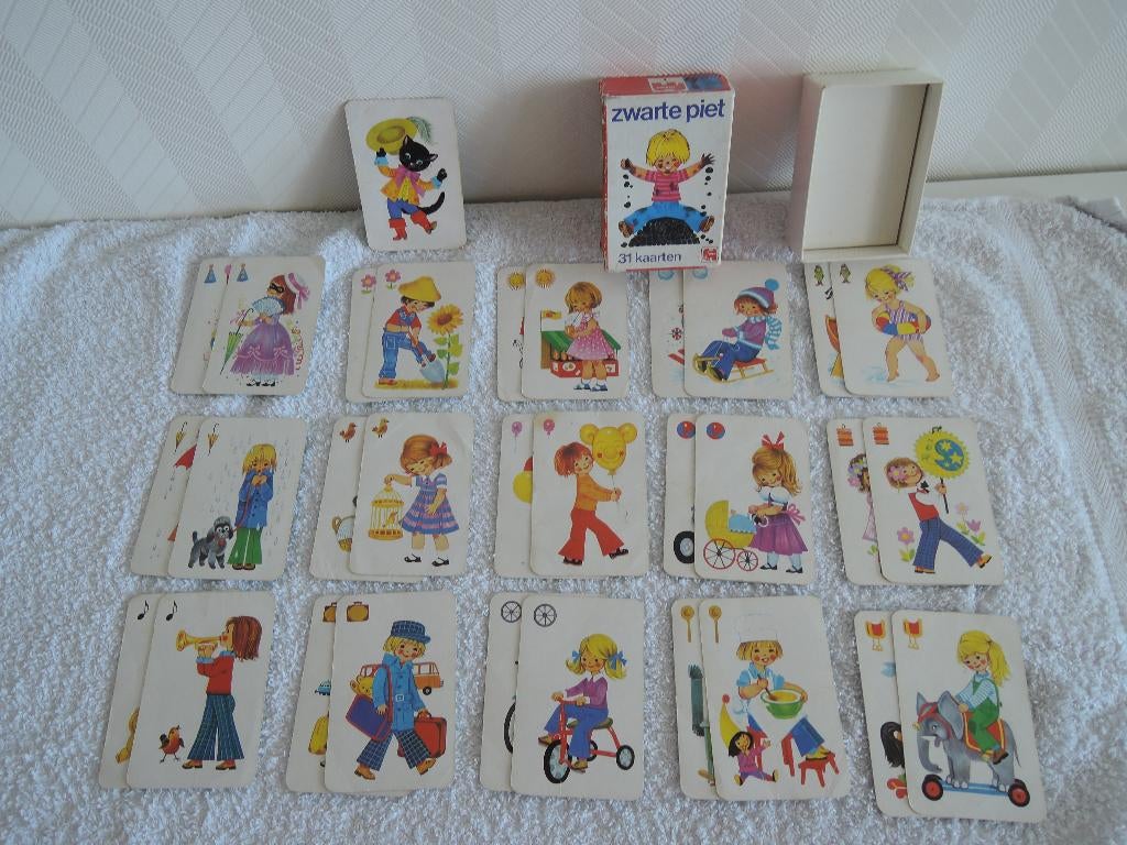 Zwarte Piet kaartspel van Jumbo, Ophalen of Verzenden, Gebruikt, Jumbo spellen