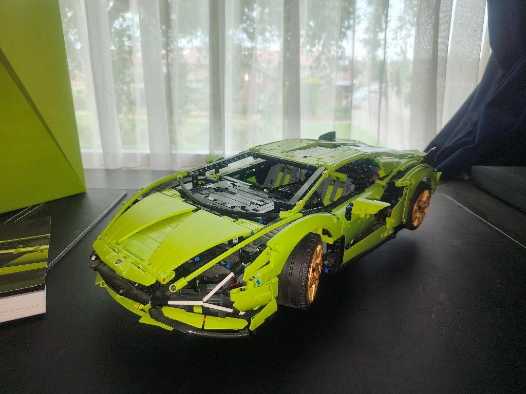 LEGO Technic - Lamborghini Sian (42115), Ophalen, Gebruikt, Complete set, Lego