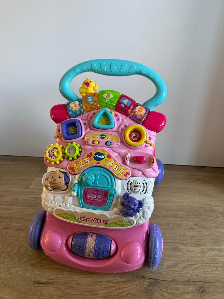 Vtech Baby Walker loopkar, Kinderen en Baby's, Ophalen, Gebruikt, Overige typen, Met geluid