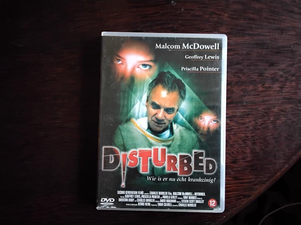 Disturbed, origineel, Vanaf 12 jaar, Ophalen of Verzenden, Zo goed als nieuw, Actiethriller