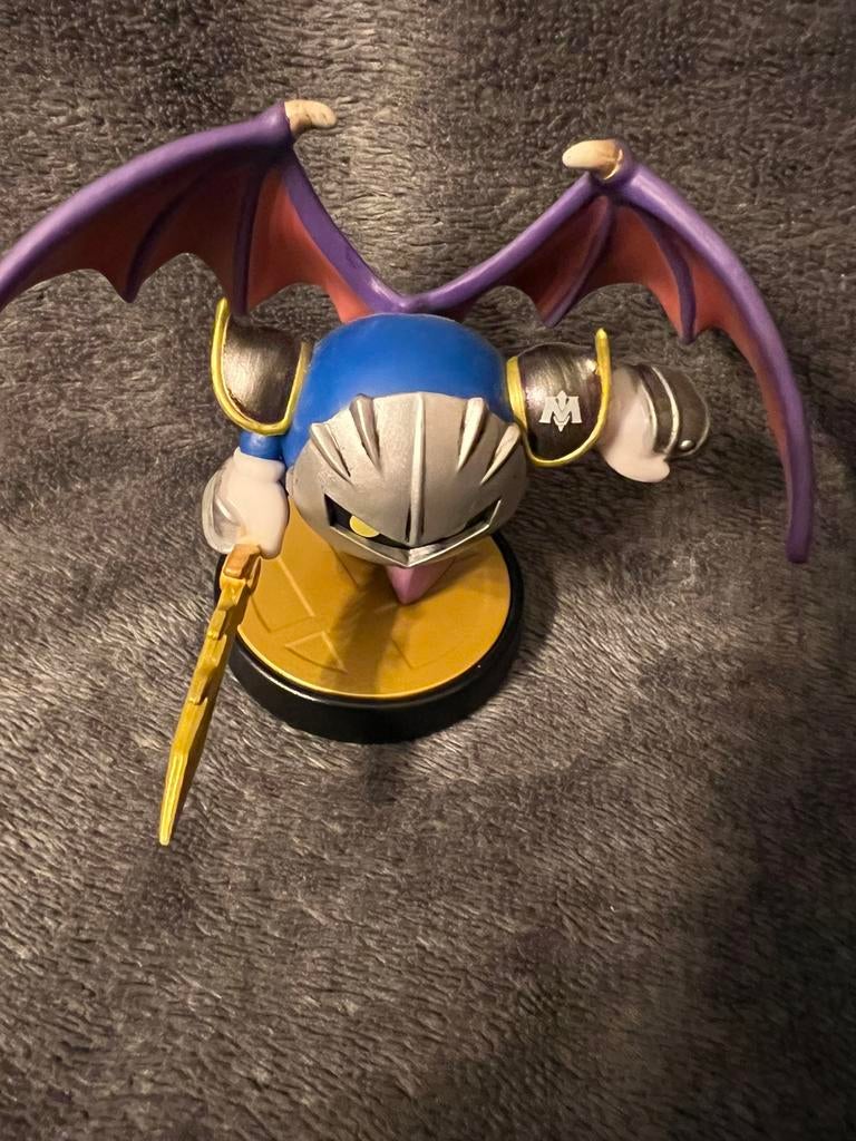 Amiibo Metaknight (Super Smash Bros. Collection), 3 spelers of meer, Ophalen of Verzenden, Zo goed als nieuw, Vechten