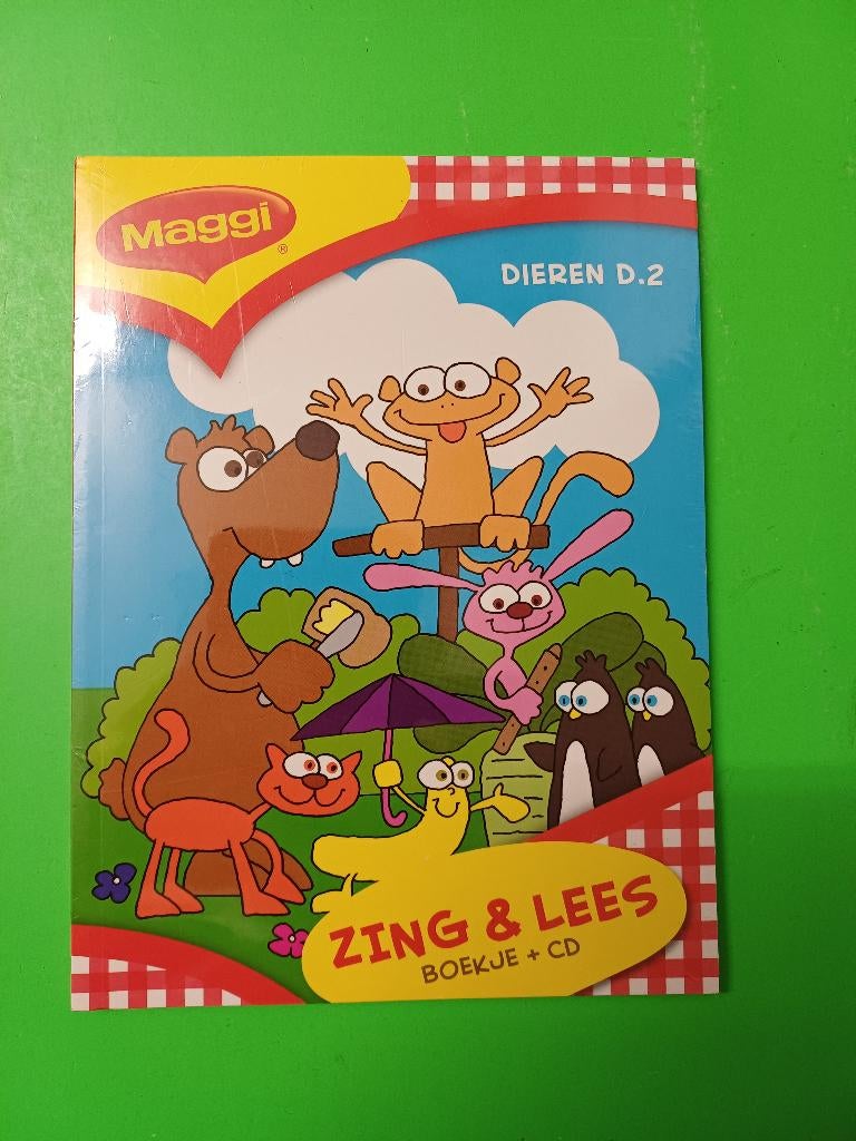 Nieuw/geseald - Zing en Lees Dieren D.2 - Boekje en CD, Ophalen of Verzenden, Nieuw, Fictie algemeen