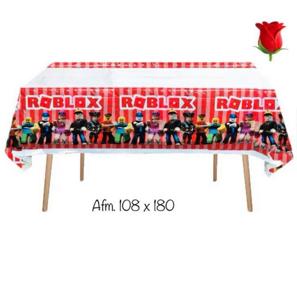 ROBLOX tafelkleed thema roblox versiering, Ophalen of Verzenden, Nieuw, Versiering, Verjaardag