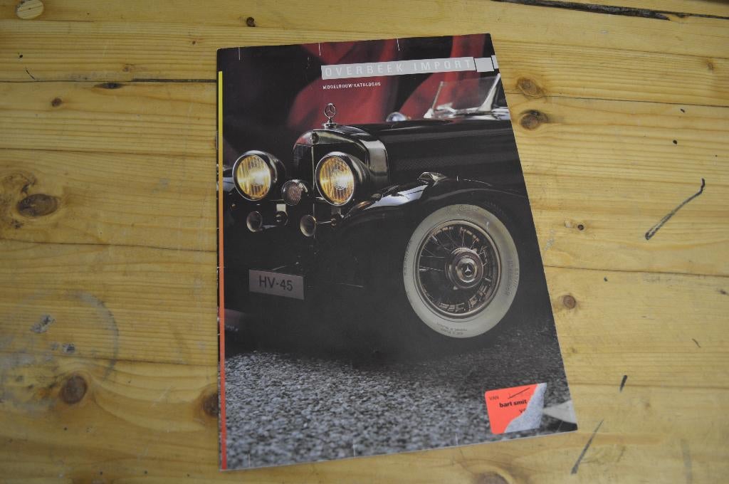 🚂  Modelbouw katalogus OVERBEEK, Overige merken, Gebruikt, 1:50 of kleiner, Auto