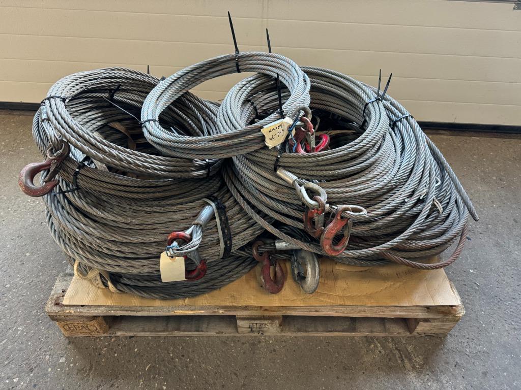 Staalkabel kabel Tirfor staaldraadtakel 1600 en 3200 kg., Ophalen, Gebruikt