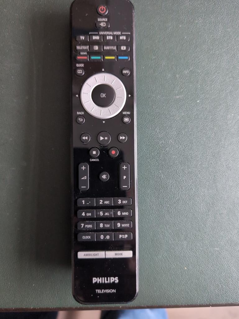 Philips afstandsbediening Universeel, Ophalen of Verzenden, Gebruikt, Origineel, Tv