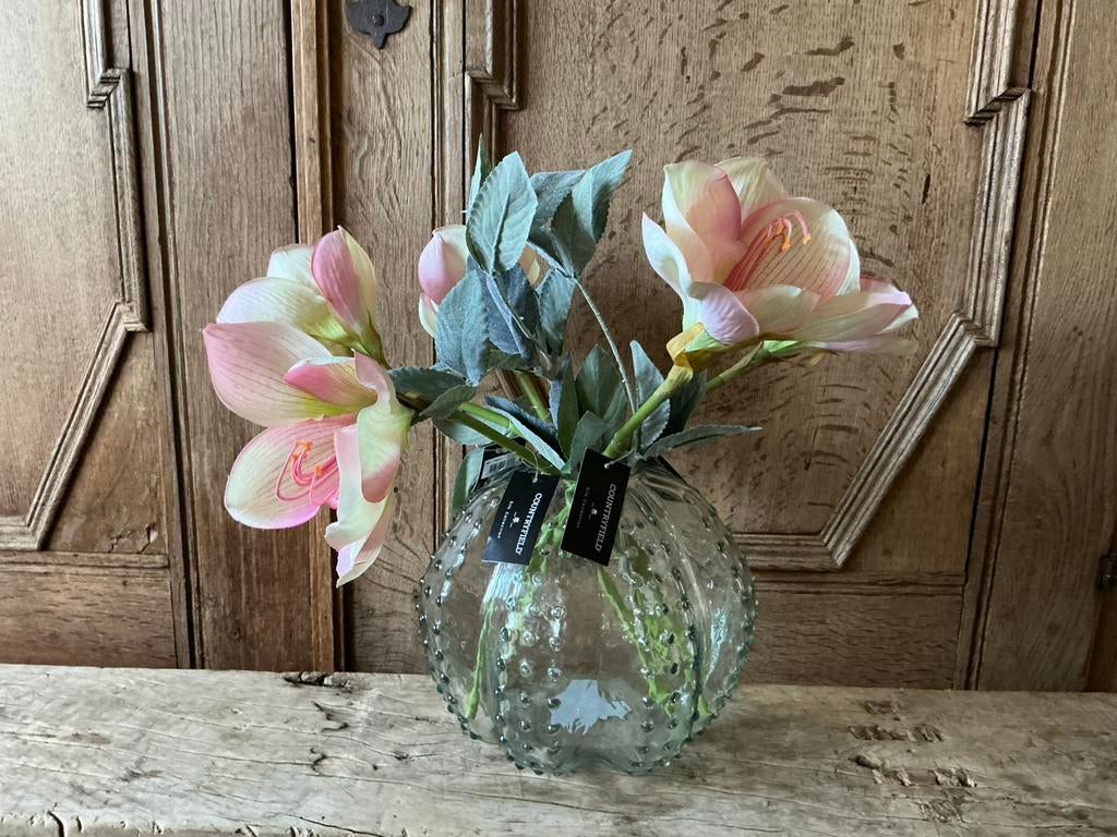 Nieuw Countryfield kunstbloemen Amaryllis en of vaas, Ophalen of Verzenden, Nieuw