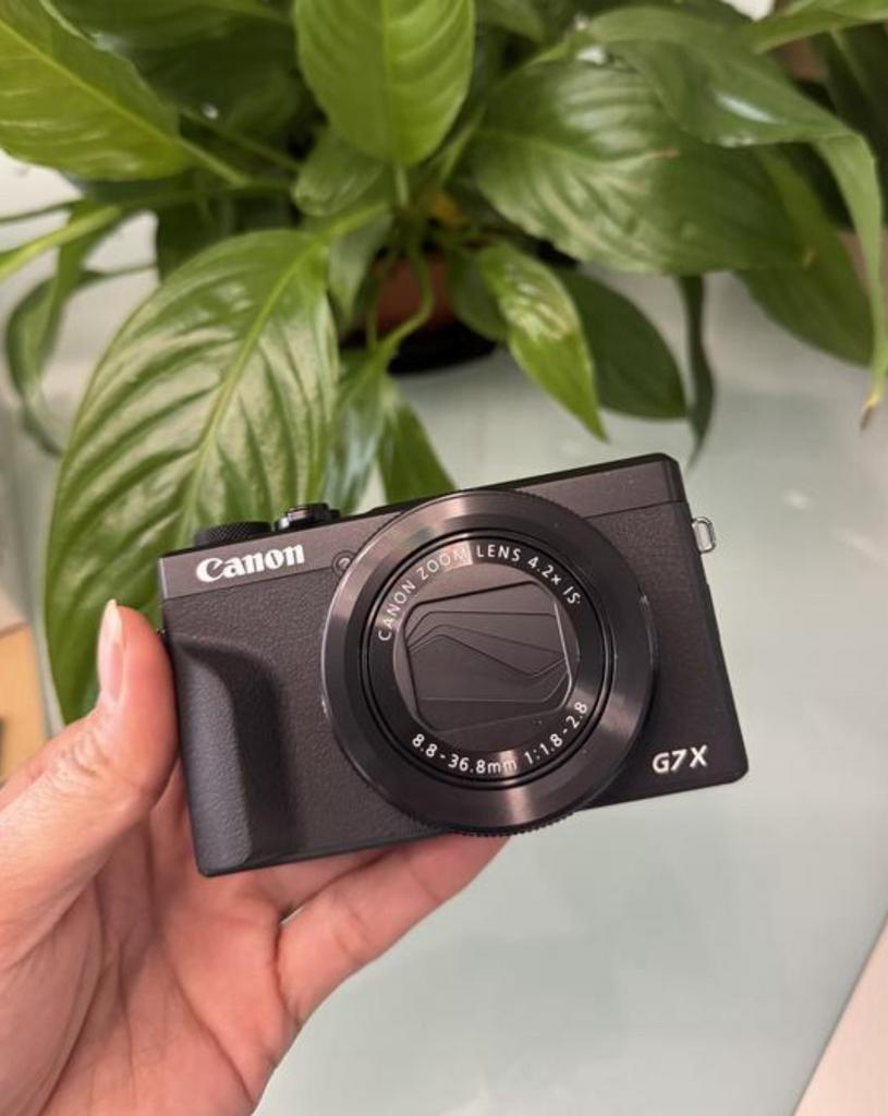 Canon G7X mark II, Audio, Tv en Foto, Fotocamera's Digitaal, Ophalen, Gebruikt, Canon, 4 t/m 7 keer