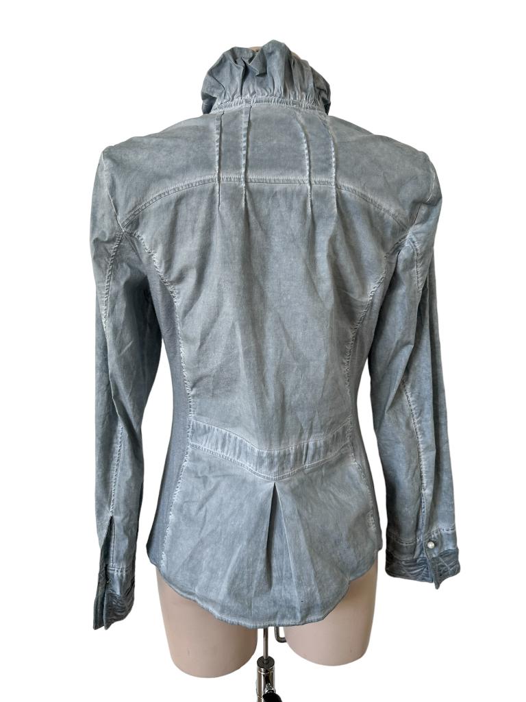 Elisa Cavaletti blouse M, Blauw, Ophalen of Verzenden, Zo goed als nieuw