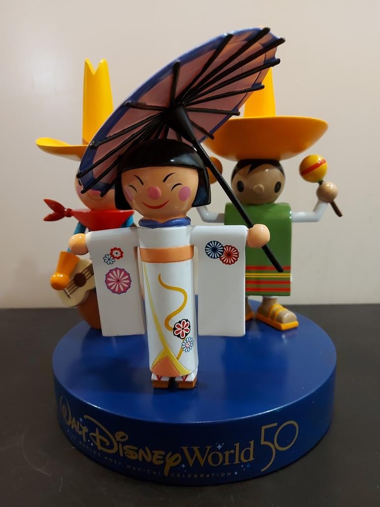 Disney parc exclusive Musical It's a Small World 50years WDW, Ophalen, Zo goed als nieuw, Beeldje of Figuurtje