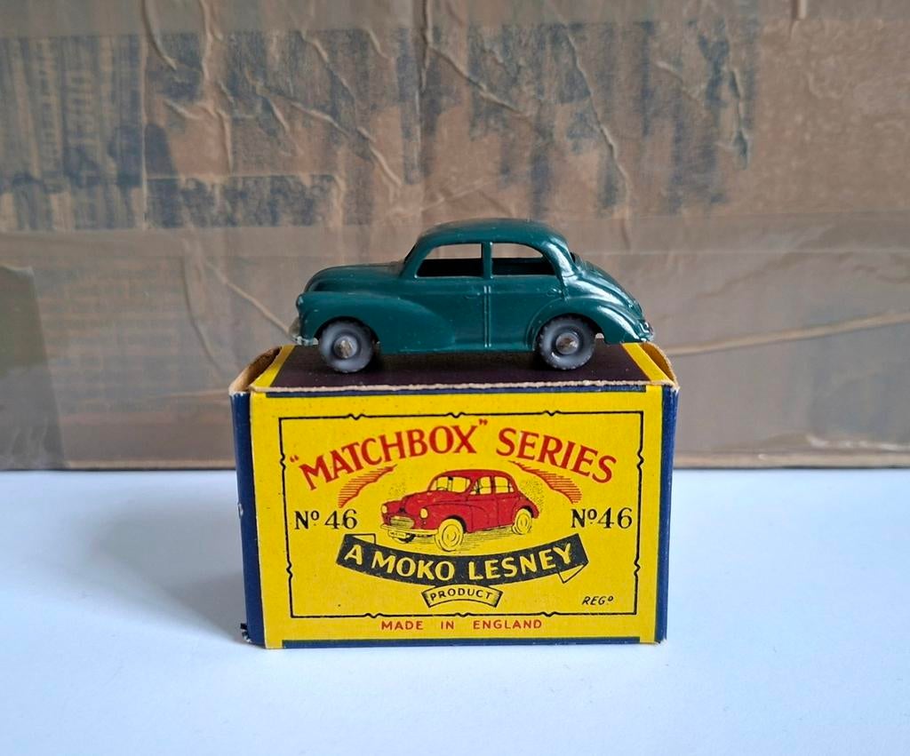 Matchbox 46 morris minor 1000 GPW !, Ophalen of Verzenden, Zo goed als nieuw, Auto, Matchbox