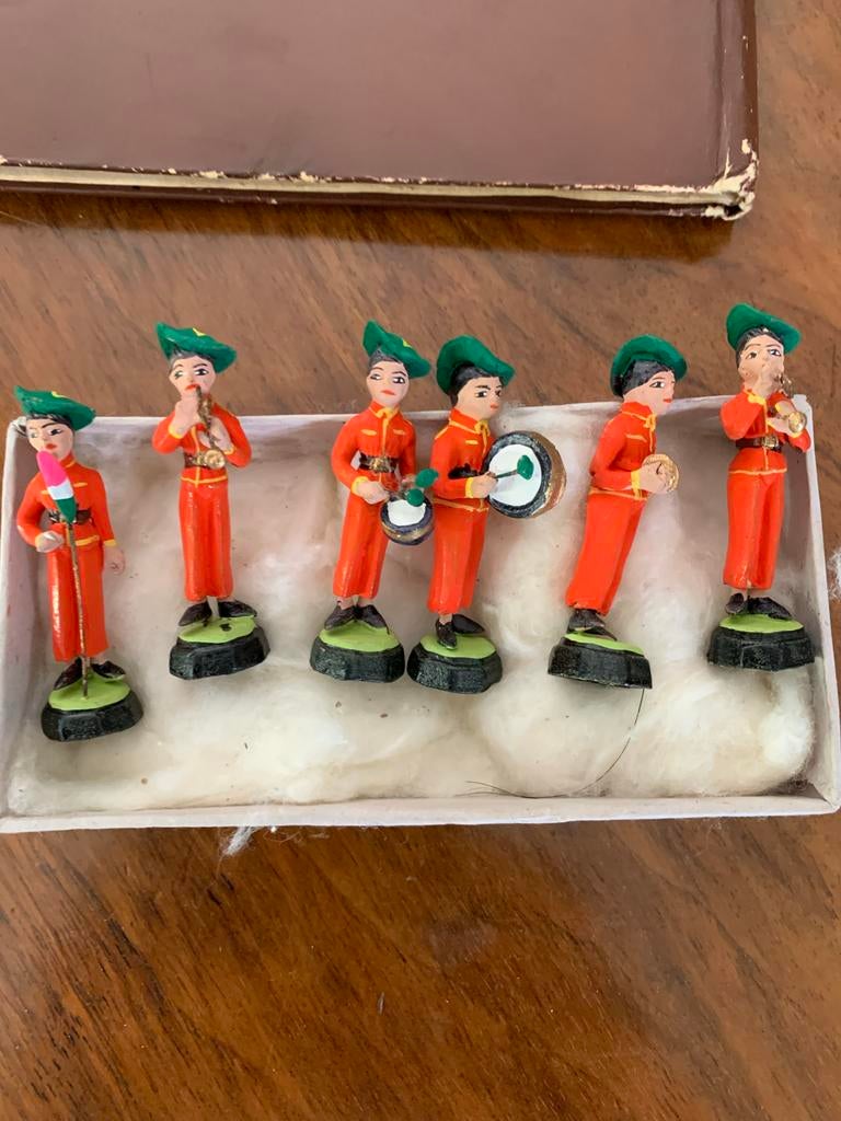 Oude Erzgebirge Houten Figuren, Ophalen of Verzenden