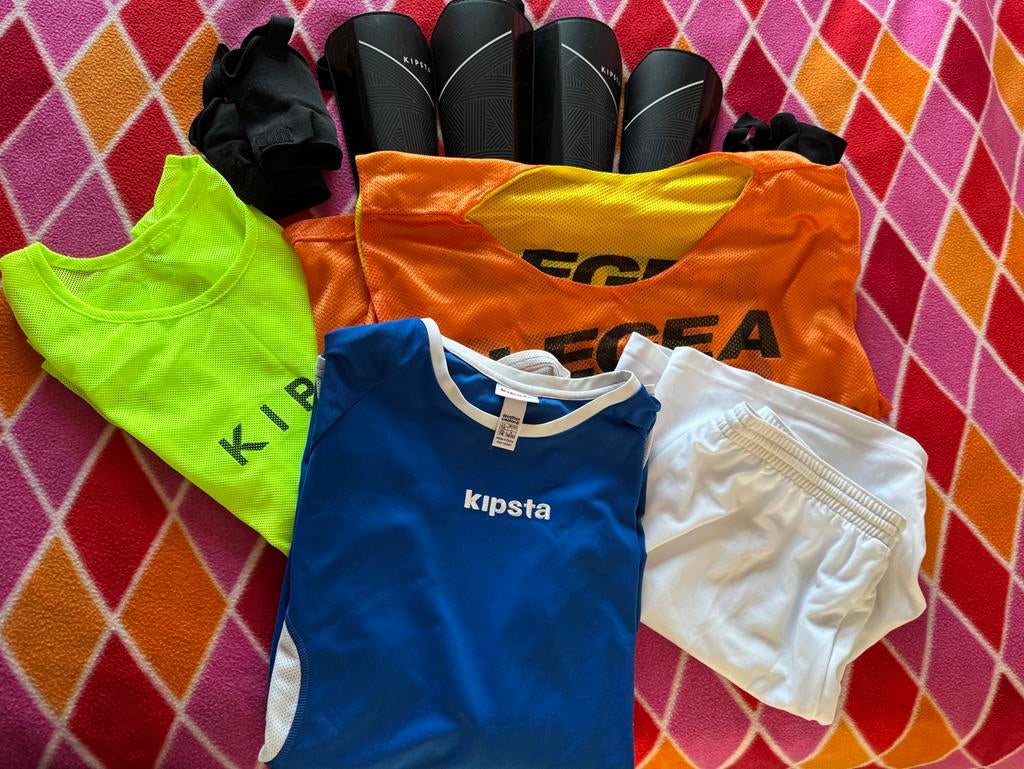 Voetbalset Kipsta Maat L, Ophalen of Verzenden, Gebruikt