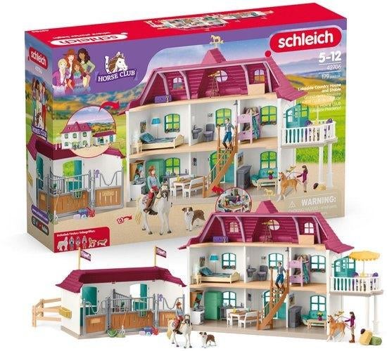SCHLEICH® 42706 Horse Club Landhuis en Stal - € 127,75, Verzamelen, Speelgoed, Nieuw, Ophalen of Verzenden