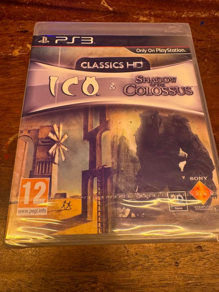Playstation ICO x Shadow of the colossus Sealed, Vanaf 18 jaar, 1 speler, Zo goed als nieuw, Ophalen