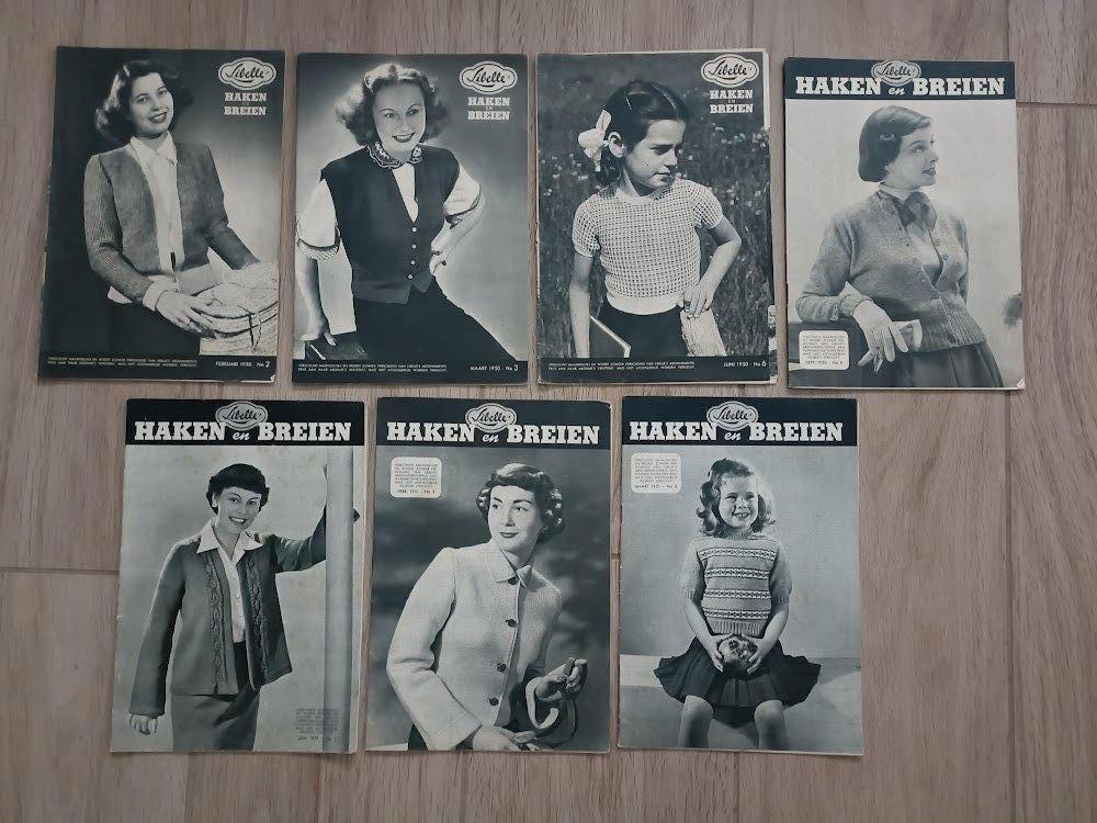Libelle's Haken en Breien Vintage Libelle 7 tijdschrift (N66, Boeken, Tijdschriften en Kranten, Gelezen, Damesbladen, Ophalen of Verzenden